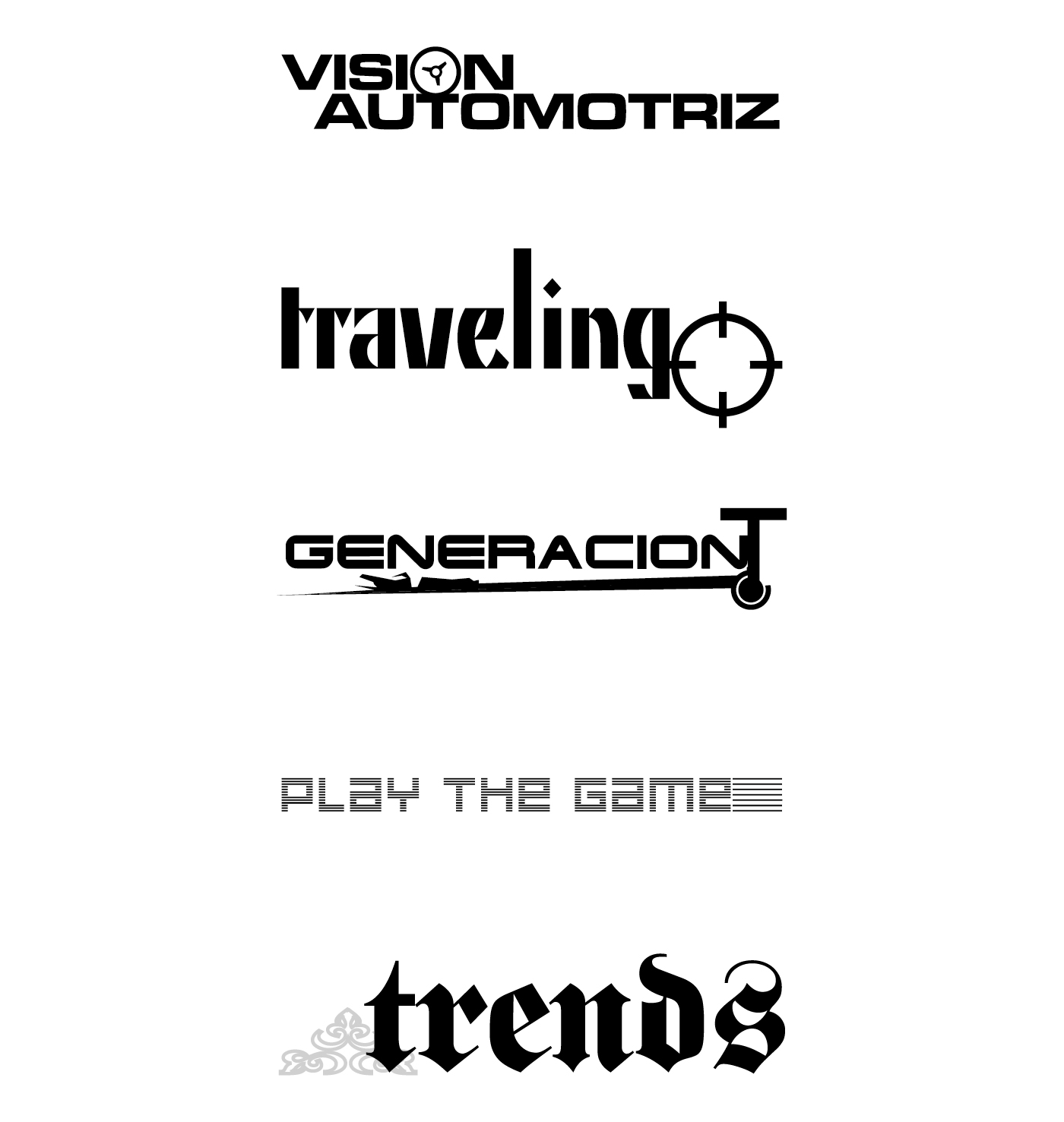 Logotipos suplementos El Financiero