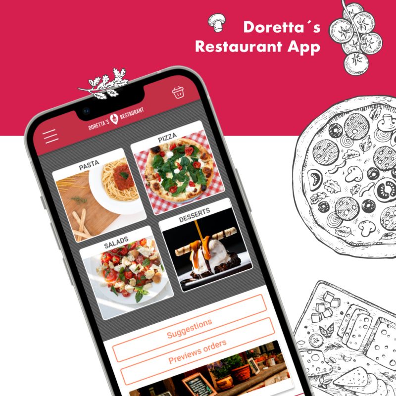 Doretta´s restaurant app