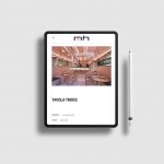 MH Arquitectura website tablet